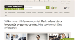 Desktop Screenshot of gymkompaniet.se